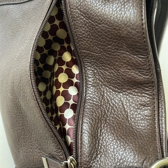 Piazza Womens Beautiful Leather Brown Handbag/Shoulder bag - Picture 12 of 16